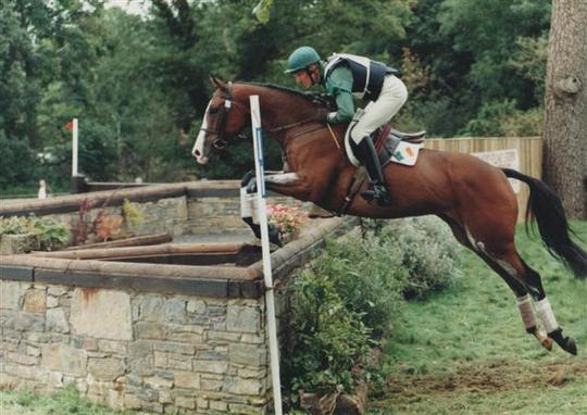 Eric Smiley riding Mr Moss